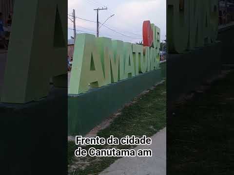 frete da cidade de Canutama am rio Purus tempo de seca