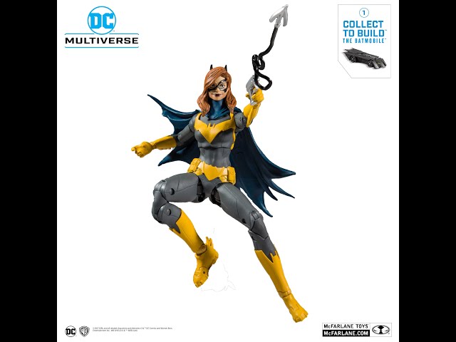 Vídeo relacionado con McFarlane Toys DC Rebirth Figura Build A Batgirl (Art of The Crime) 18 cm
