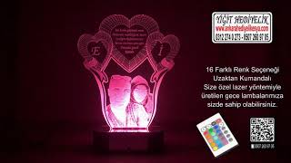3D Lamba - Kişiye Özel 3 Boyutlu Lamba