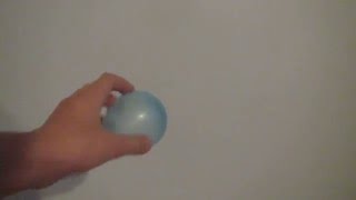 Balloon Trick:How To Make A Balloon Stick To The Wall!