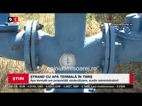 FA RAI DIN CE AI - STRAND CU APA TERMALA IN TIMIS_Stiri B1_8 august 2021
