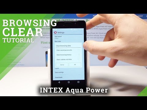 How to Clear Browser in INTEX Aqua Power 4G - Wipe Browsing Data