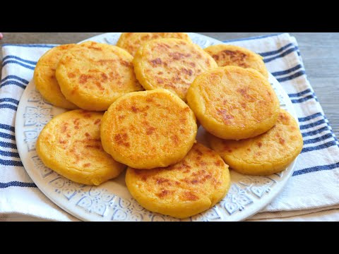 Arepas colombianas con queso