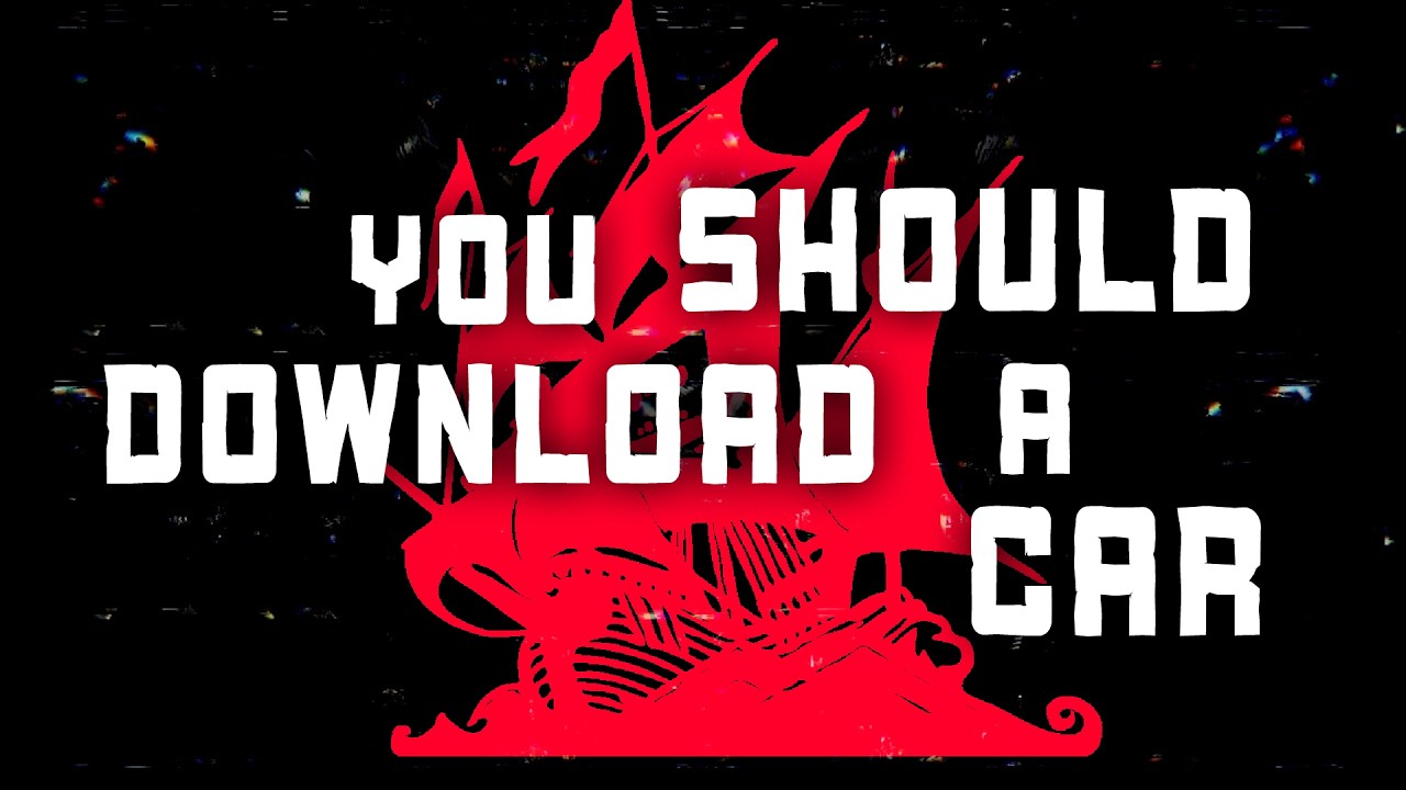 Piracy is morally correct, actually.