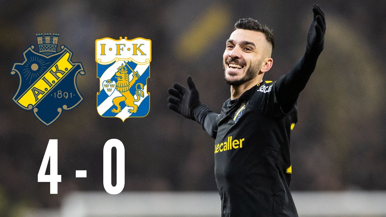 NÄR AIK KÖR ÖVER MOTSTÅNDARNA