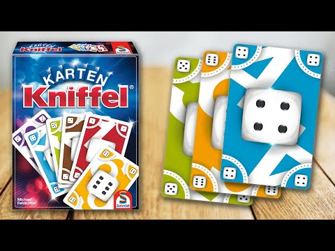 CARD KNIFFEL - Game Rules TV (German Instructions) - SCHMIDT GAMES