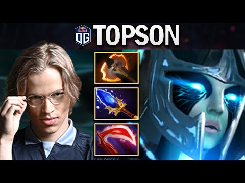 OG.TOPSON SMURF PHANTOM ASSASSIN WITH BF-AGHS - DOTA 2 7.27 GAMEPLAY