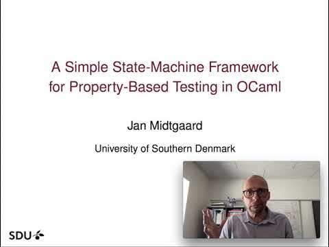 OCaml Workshop 2020 - A Simple State-Machine Framework for Property-Based Testing in OCaml