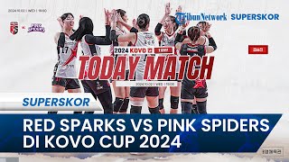 RED SPARKS VS PINK SPIDERS: Megawati Bertemu Tim Legenda Korea yang Jadi Idolanya di KOVO Cup 2024