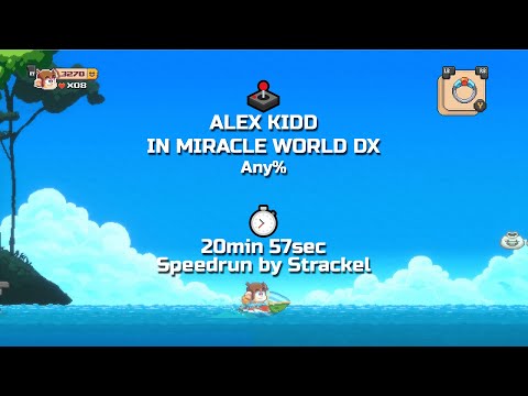 SPEEDRUN | Alex Kidd in Miracle World DX - Any% in 20:57
