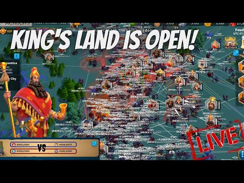King's Land is OPEN! Heroic Anthem KvK..
