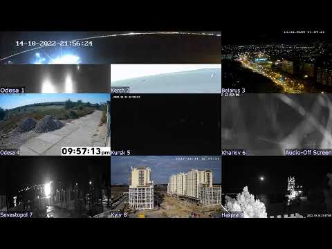 Ukraine Russia Live 24/7 CCTV + Audio Kerch Kharkiv Kharkov Donetsk Crimea Sevastopol Belarus Kyiv