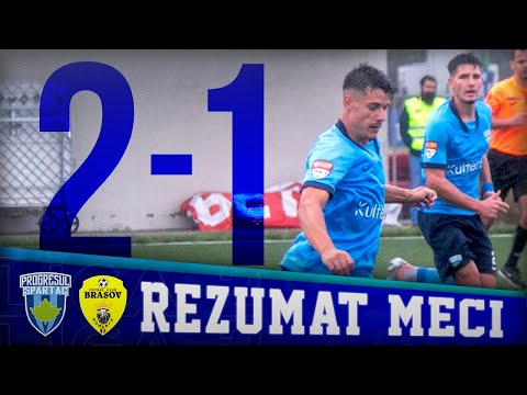 REZUMAT - Progresul Spartac 2-1 FC Brașov - LIGA 2 - ETAPA A 5-A