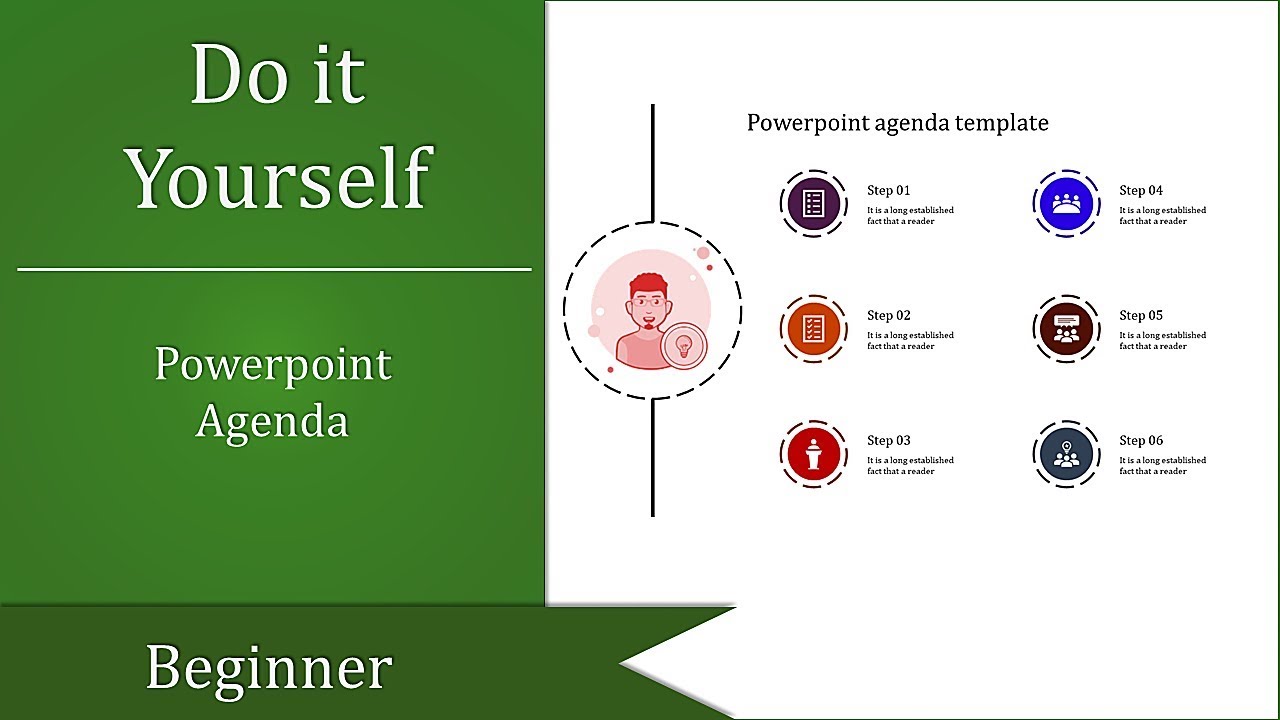The Best Agenda PowerPoint Presentation Template