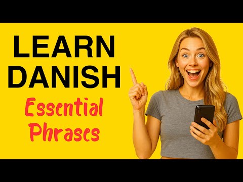 50 Essential Danish Phrases Every Foreigner Should Know | Danish Podcast | Shadowing Practice