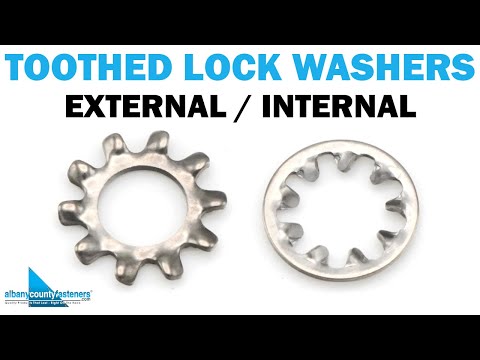 Toothed Lock Washers - External & Internal | Fasteners 101