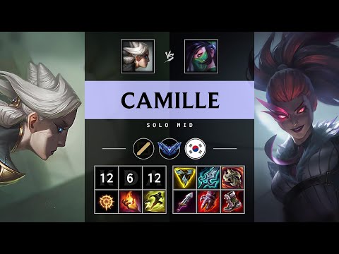 Camille Mid vs Akali - KR Diamond Patch 25.05