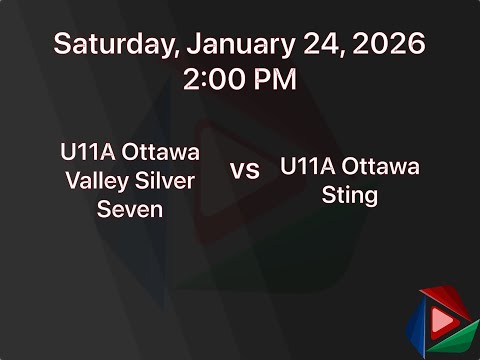 U11A Ottawa Valley Silver Seven vs. U11A Ottawa Sting