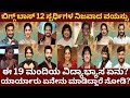 ಬಿಗ್ಗ್ ಬಾಸ್ 12 ಎಲ್ಲಾ 19 ಕಂಟೆಸ್ಟಂಟ್ ಗಳು ಮ�
