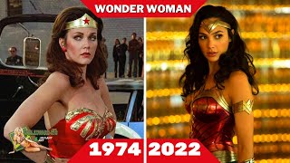 Evolution of Wonder Woman 1974-2022 (gal gadot)