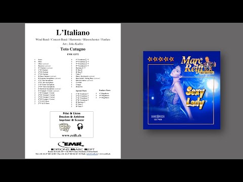 Editions Marc Reift – Toto Cutugno: L'Italiano - for Concert Band