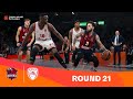 Baskonia-Olympiacos | Round 21 Highlights | 2023-24 Turkish Airlines EuroLeague