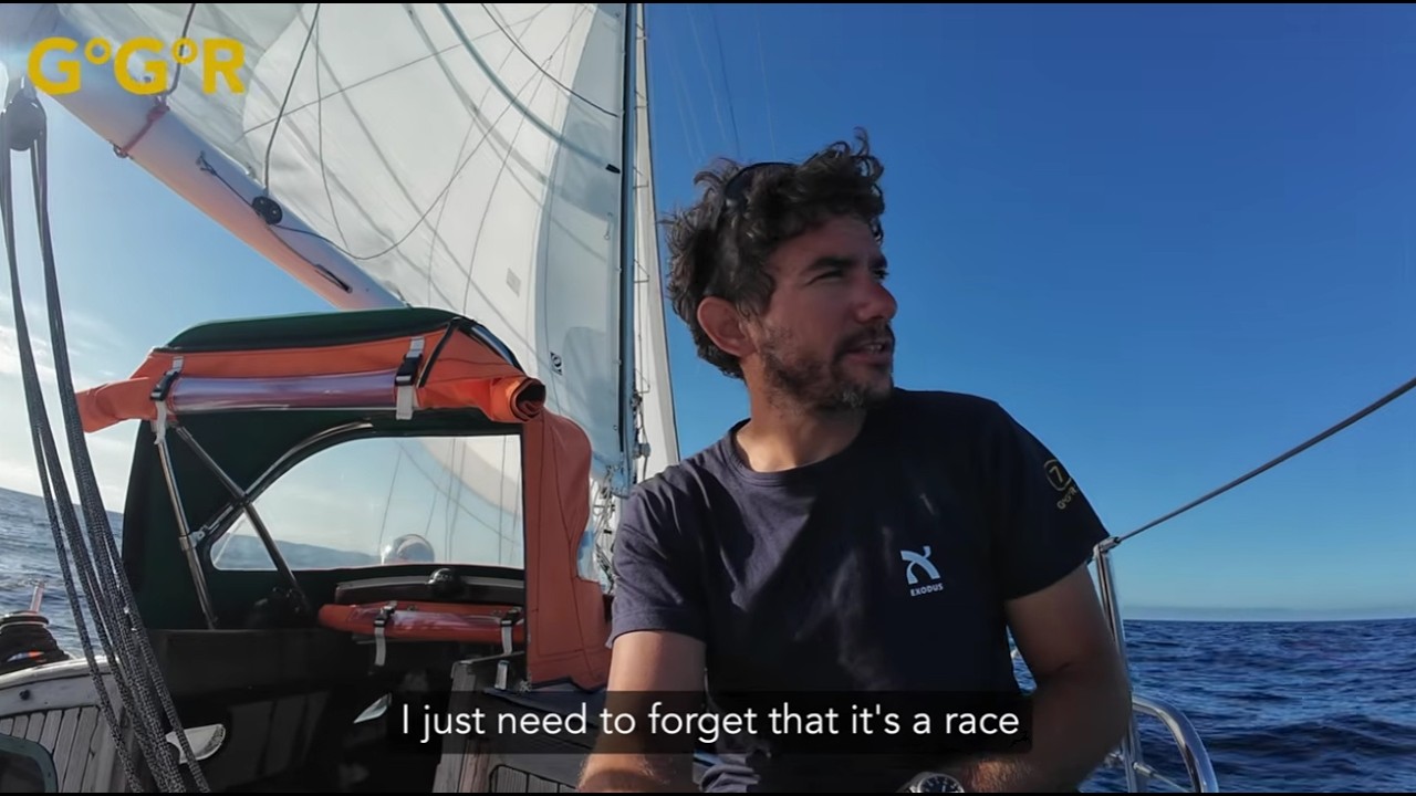 Solo Sailor Daniel Pinsky: Onboard footage from LSO to Lanzarote (Pt 1)