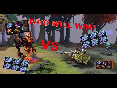 Shadow Fiend vs Sniper (6x Moon Shard) | 30 lvl | Full buy | Who will win? | Guess? #dota2