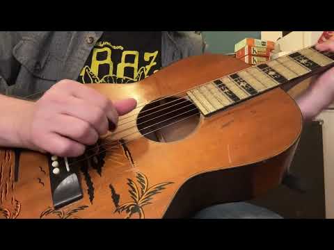 Vintage Regal 'Diamond Head' Restored 1930's X-Bracing | Reverb
