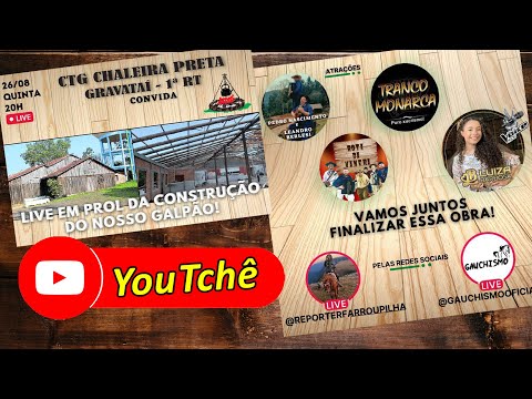 Live Ctg Chaleira Preta 26/08 às 20hrs