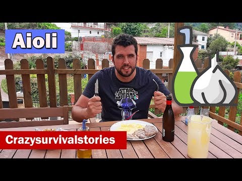 Aioli recipe Spanish 🇪🇸