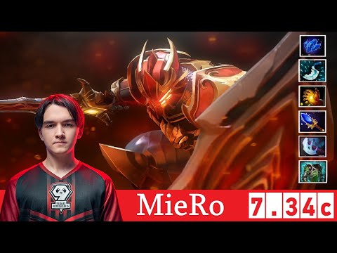 [DOTA 2] 9Pandas.MieRo the DRAGON KNIGHT [OFFLANE] [7.34c]
