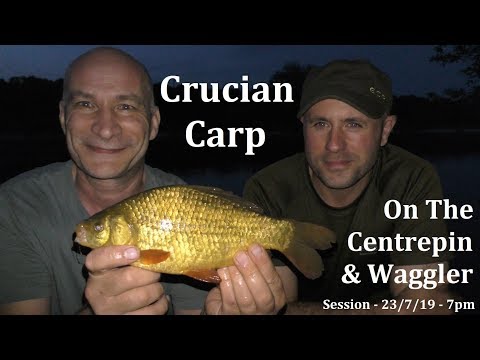 Float Fishing The Margins For Crucian Carp - Waggler & Centrepin  - 23/7/19 (Video 121)