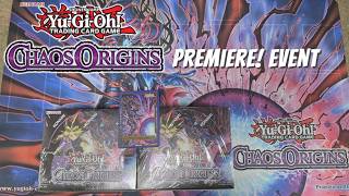 Yugioh Chaos Origins Premiere! Event 2x Box Openings!!!