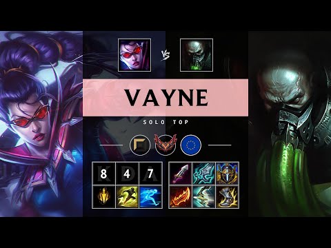 Vayne Top vs Urgot - EUW Grandmaster Patch 25.19