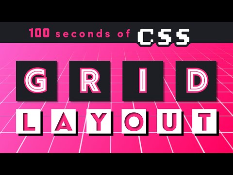 CSS Grid in 100 Seconds