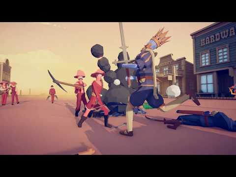 WILD WEST FACTION VS EVERY FACTION TABS Totally accurate battle simulator