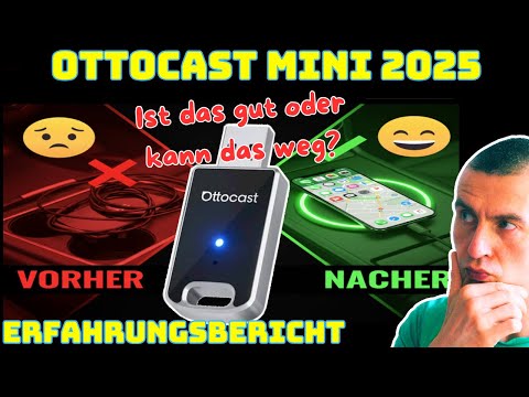 Ottocast Carplay & Android Auto Mini Adapter 2025 - Erfahrungsbericht - Test - Deutsch