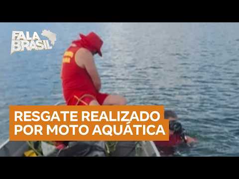 Ultraleve faz pouso forçado em lago de Goiás e ocupantes sobrevivem