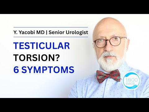 6 Symptoms of Testicular Torsion? #urology #health #men
