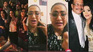 بعد الرقص والزغايد😲بدرية طلبة ترد علي منتقديها ازاي بتعمل كده بعد أيام من وفاة زوجها في حفل ياسمين