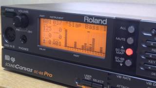 Roland SC-88Pro Sound Canvas Demo