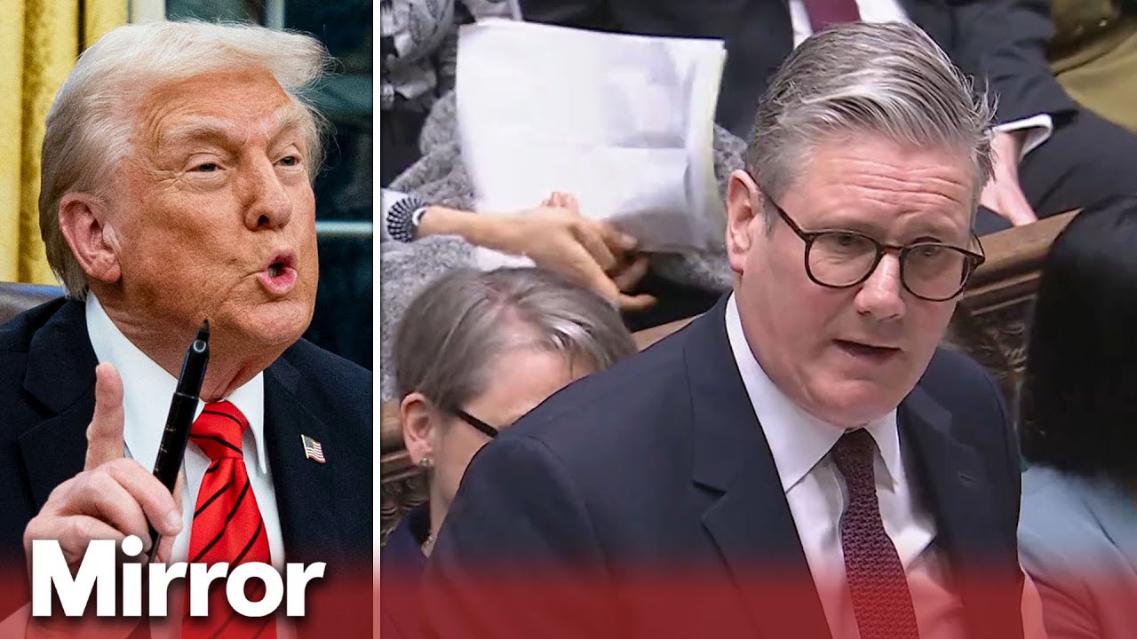 PMQs: Keir Starmer promises not to abandon UK steelworkers after Trump tariff blow