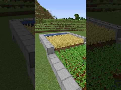 LA MEJOR GRANJA AUTOMATICA EN MINECRAFT! 😱🌾 #shorts
