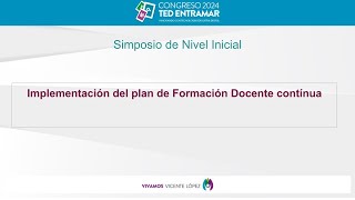 Implementación del plan de formación docente contínua