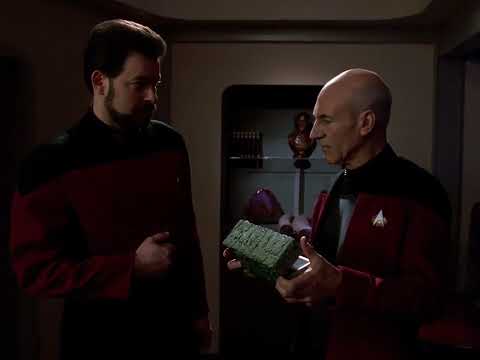 Picard plays the flute  The Inner Light, finale, Part 3