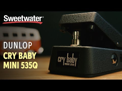 Dunlop Mini 535Q Wah Pedal | Sweetwater Dunlop Mini 535Q Wah Pedal | Sweetwater