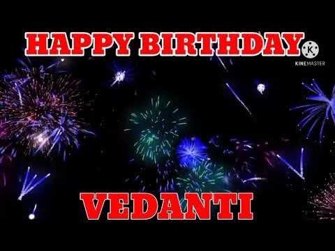 vedanti birthday to you song//happy birthday to you song vedanti.