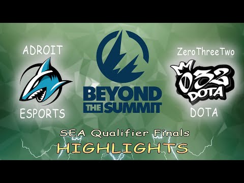 Adroit Esports vs. 032 Dota l Dota Summit 13 SEA l Qualifier Finals l Highlights