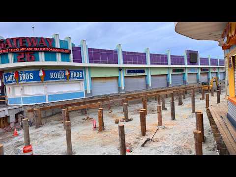 North Wildwood Boardwalk Reconstruction Update Dec 2025